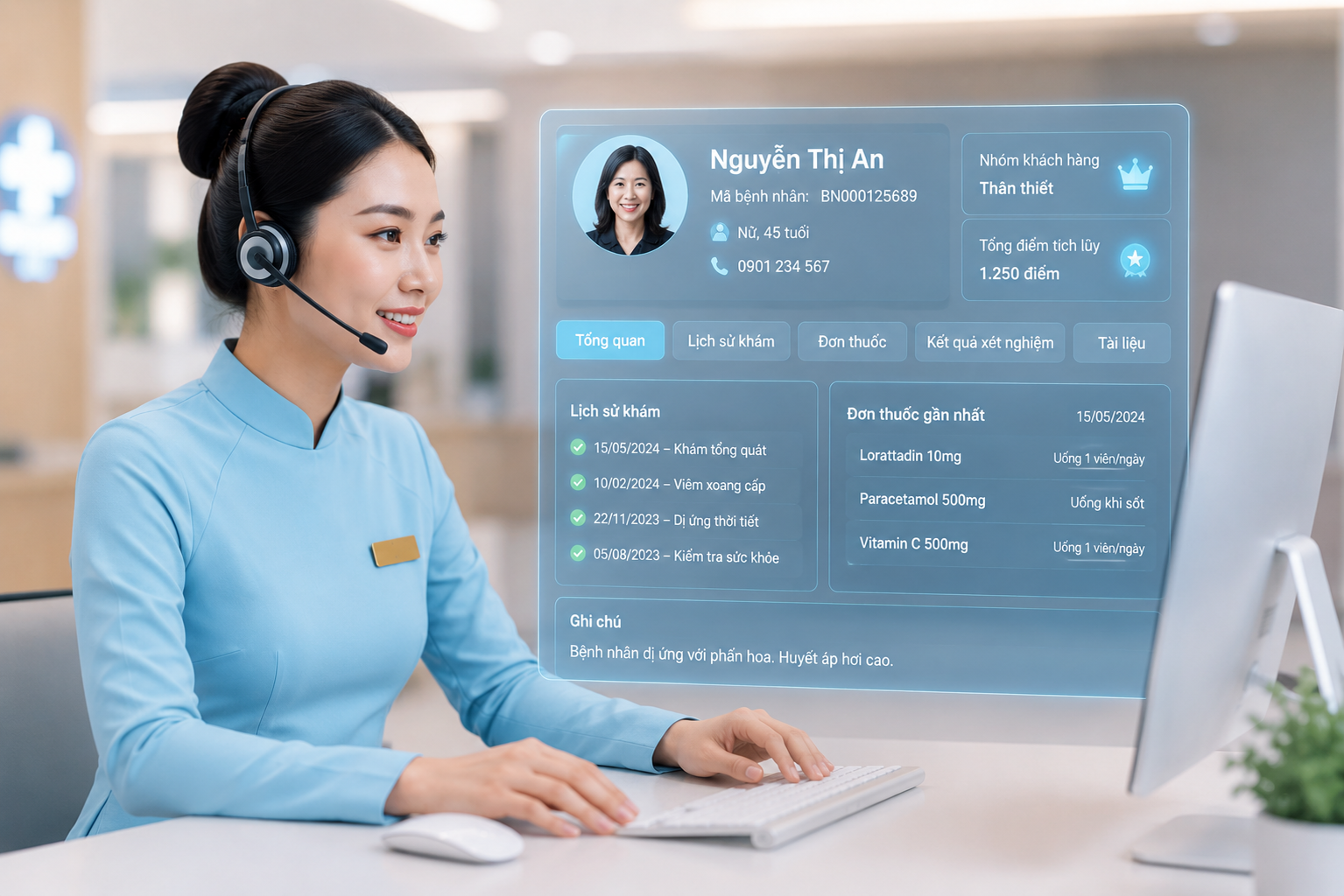 Nhận diện bệnh nhân