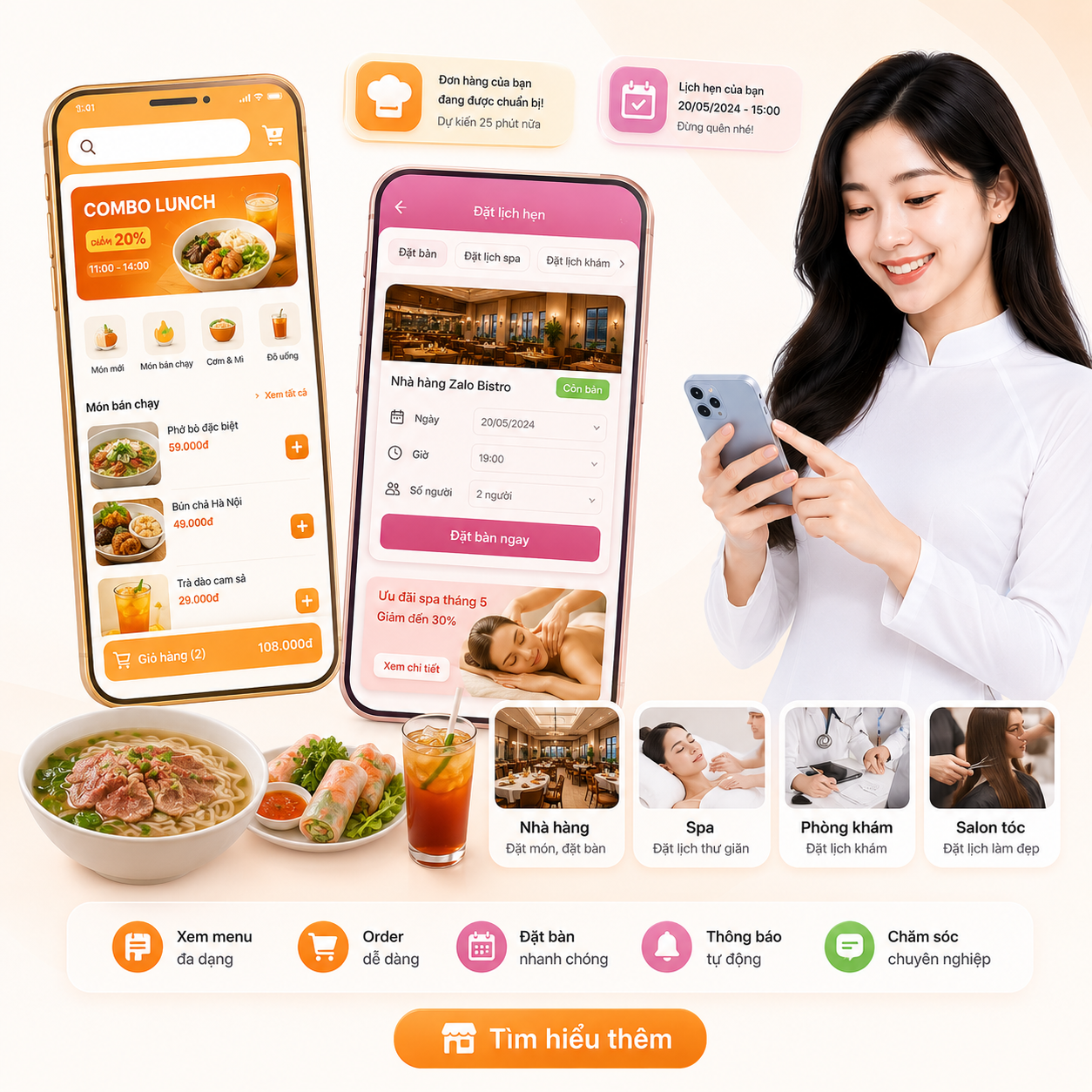 F&B và Booking