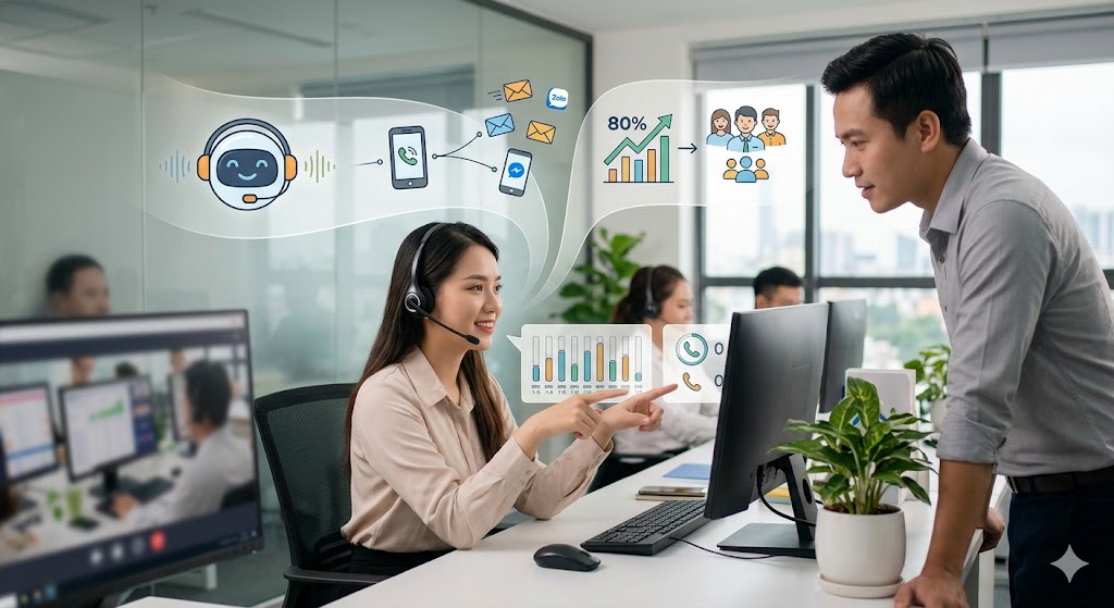 Voicebot AI nhắc nợ sớm