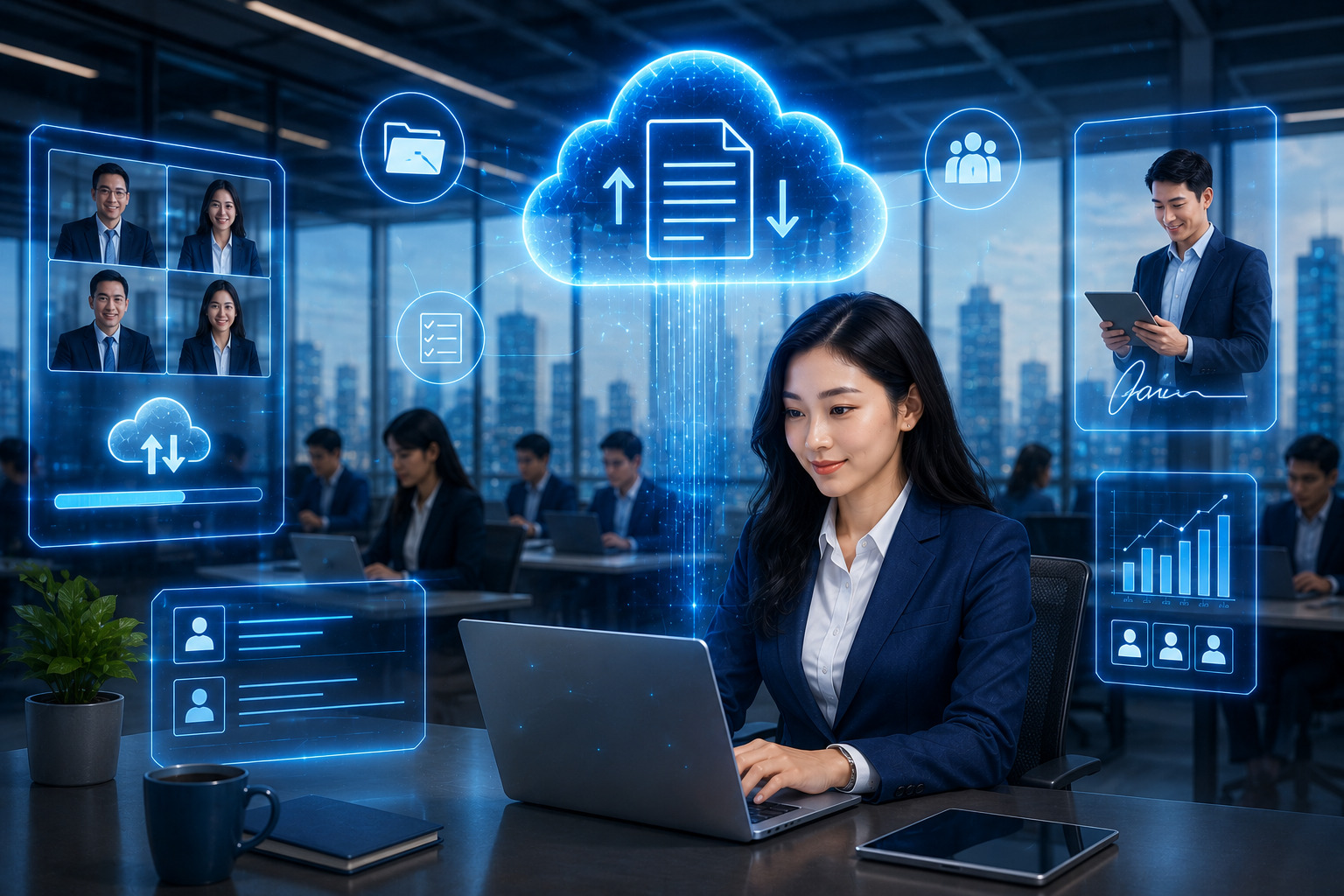 Hệ thống văn phòng số E-office
