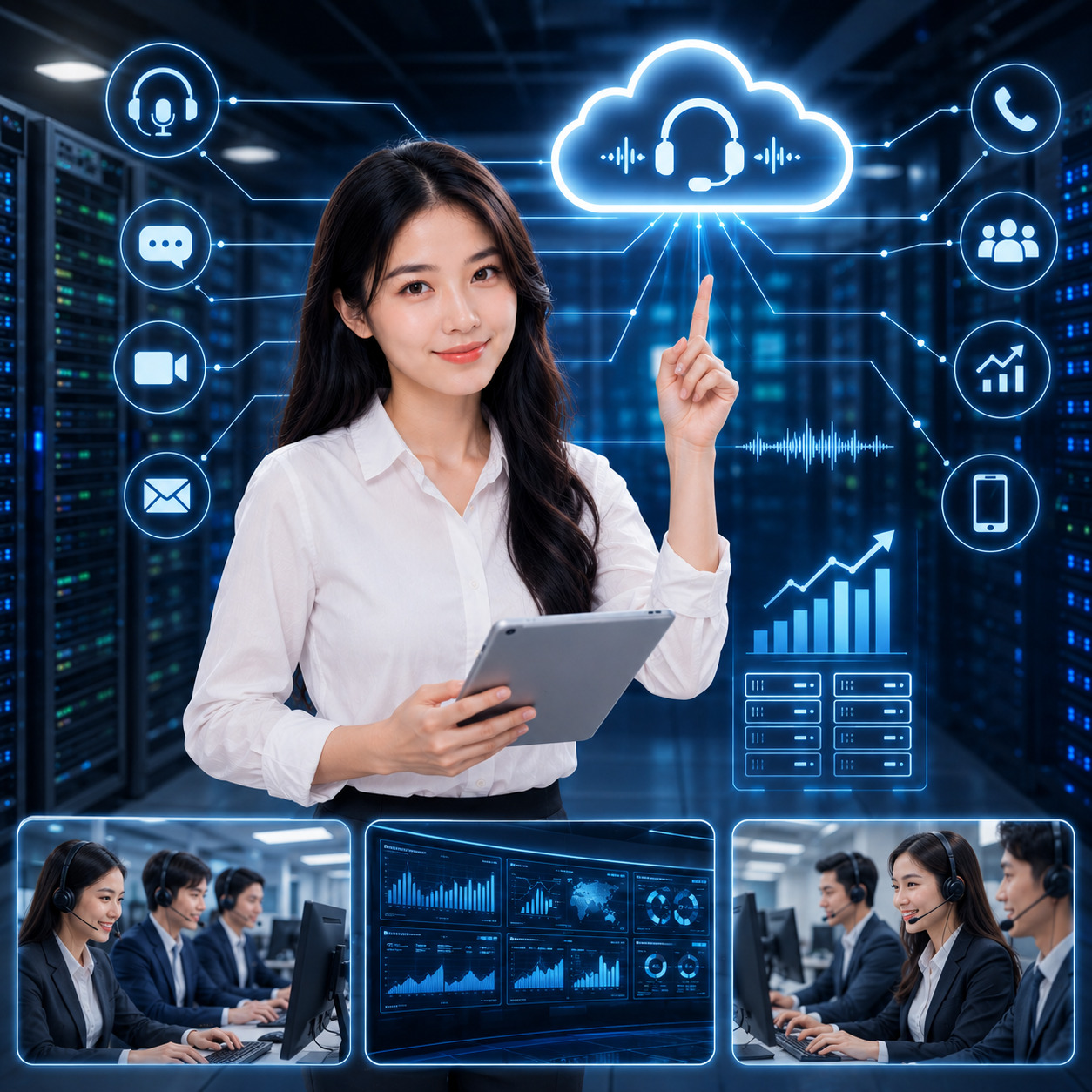 Tối ưu hạ tầng mạng tổng đài contact center