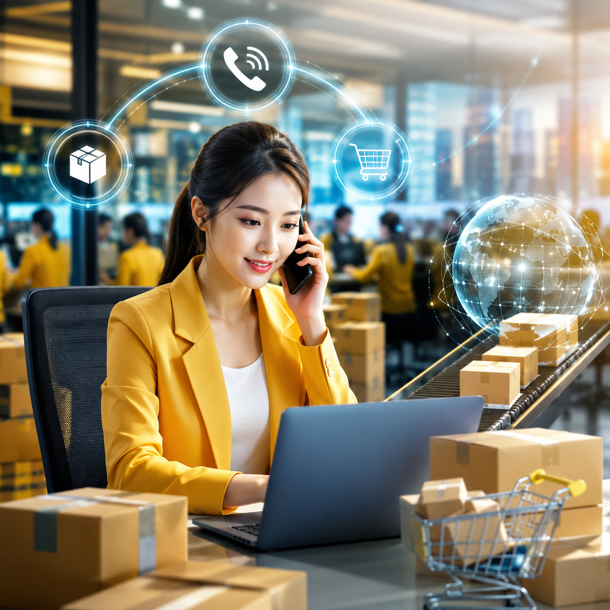 Giải pháp tổng đài E-Commerce