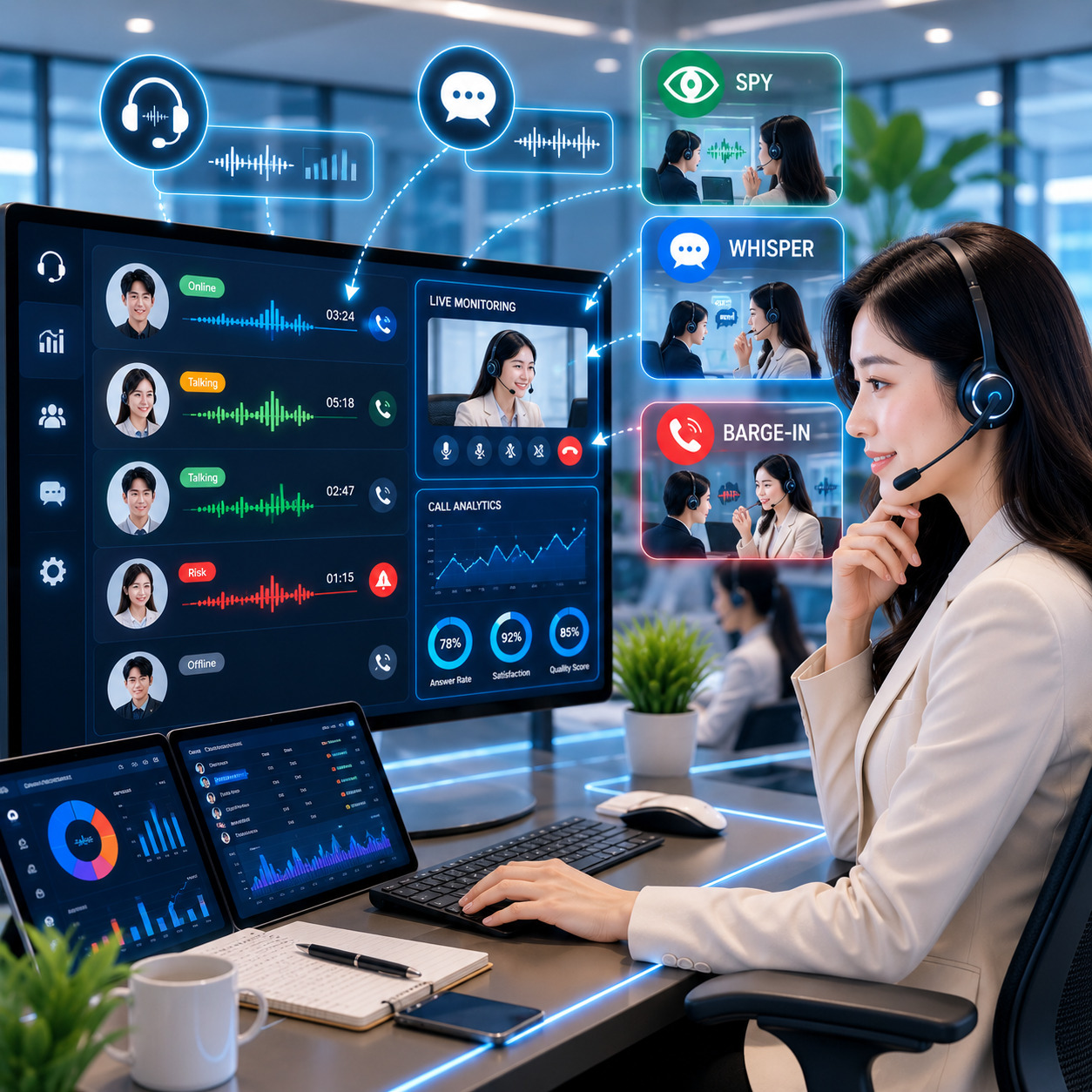 Bộ công cụ Giám sát Trực tiếp (Live Monitoring)