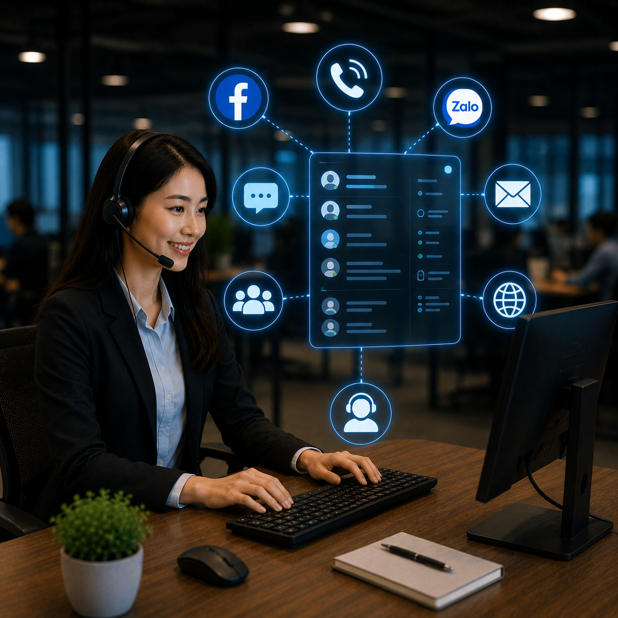 Tổng Đài Đa Kênh Hợp Nhất